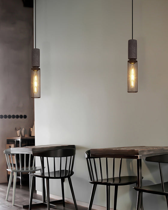 Cement Mesh Pendant Light Vakkerlight