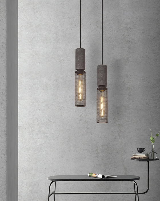 Cement Mesh Pendant Light Vakkerlight