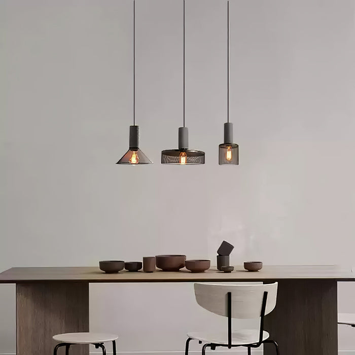 Cement Mesh Pendant Light Vakkerlight