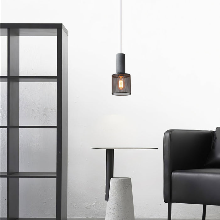 Cement Mesh Pendant Light Vakkerlight