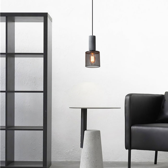 Cement Mesh Pendant Light Vakkerlight
