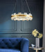 Alabaster Halo Chandelier Vakkerlight