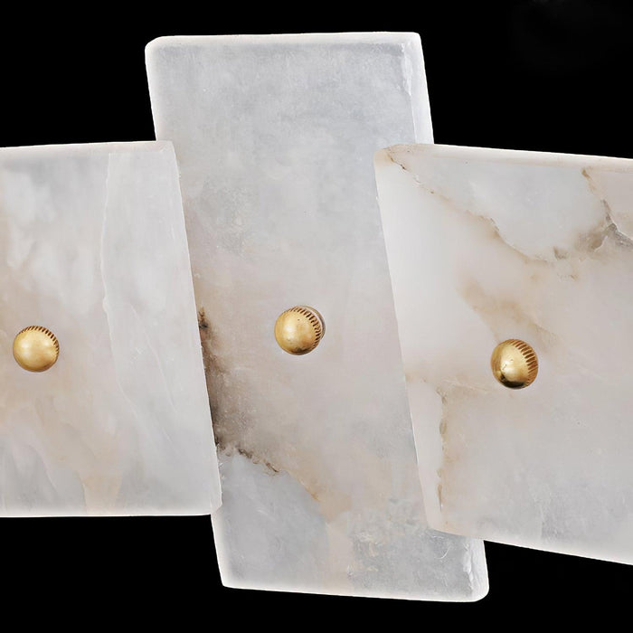 Alabaster Halo Chandelier Vakkerlight
