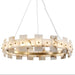 Alabaster Halo Chandelier Vakkerlight