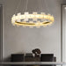 Alabaster Halo Chandelier Vakkerlight
