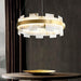 Alabaster Halo Chandelier Vakkerlight