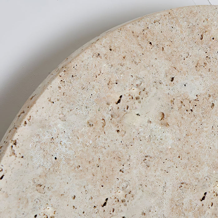 Circle Travertine Wall Lamp Vakkerlight