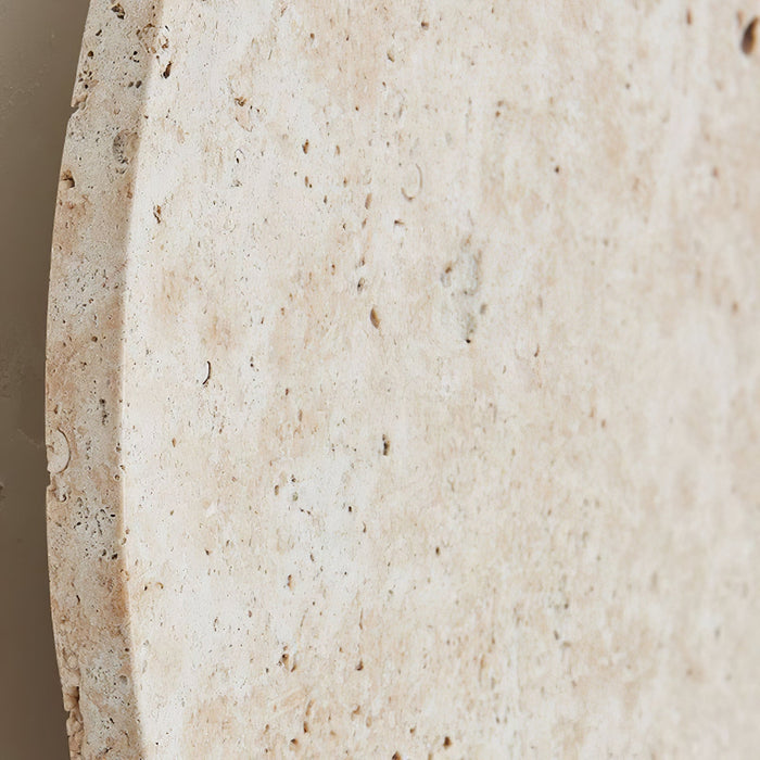 Circle Travertine Wall Lamp Vakkerlight