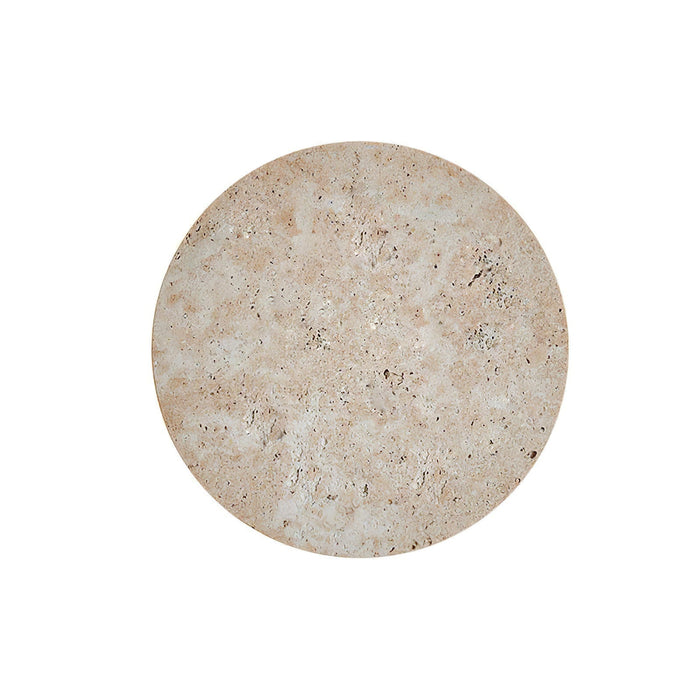 Circle Travertine Wall Lamp Vakkerlight