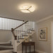 Clocks Alabaster Ceiling Light Vakkerlight
