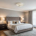 Clocks Alabaster Ceiling Light Vakkerlight