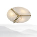 Clocks Alabaster Ceiling Light Vakkerlight