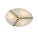Clocks Alabaster Ceiling Light Vakkerlight