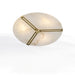 Clocks Alabaster Ceiling Light Vakkerlight