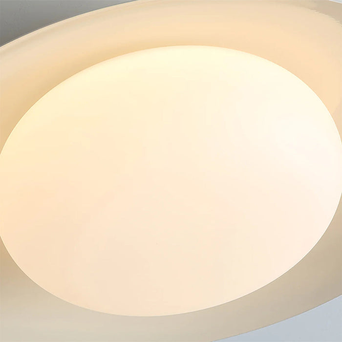 Cream Round White Ceiling Light