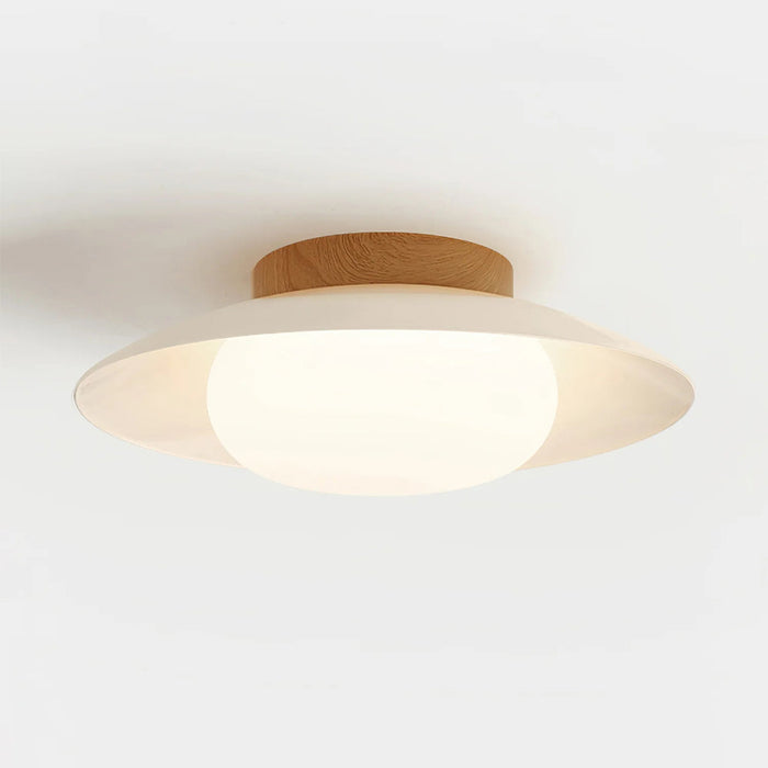 Cream Round White Ceiling Light