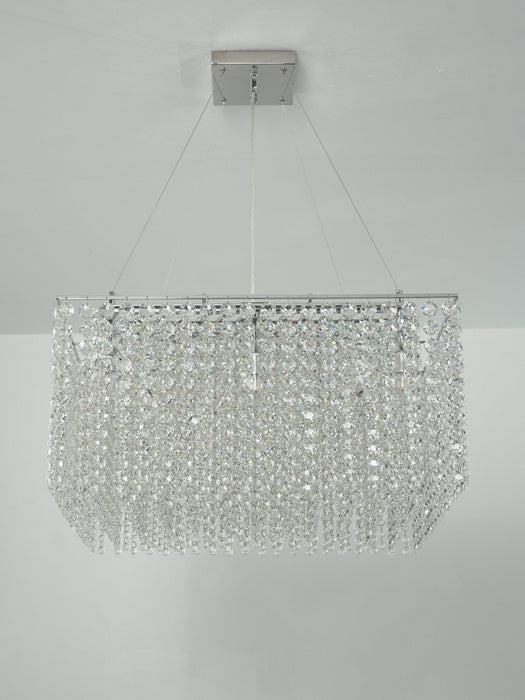 Crystal Frame Chandelier Vakkerlight
