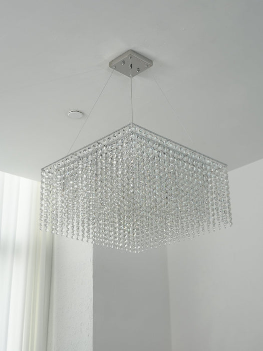 Crystal Frame Chandelier Vakkerlight