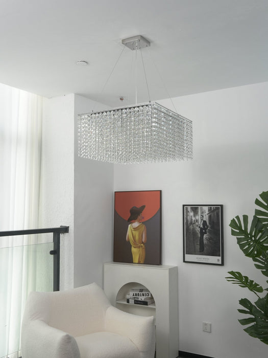 Crystal Frame Chandelier Vakkerlight