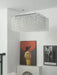 Crystal Frame Chandelier Vakkerlight