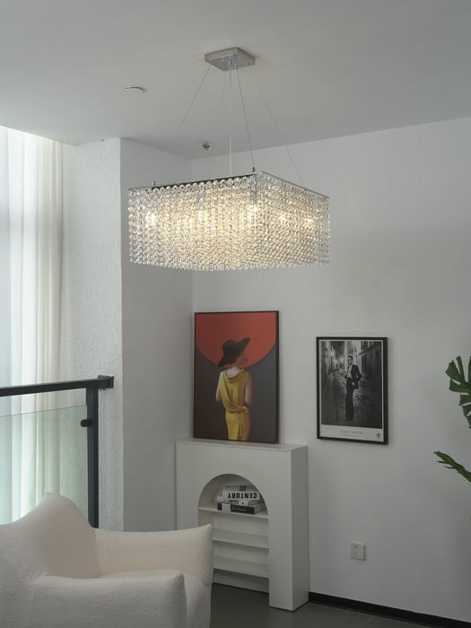 Crystal Frame Chandelier Vakkerlight