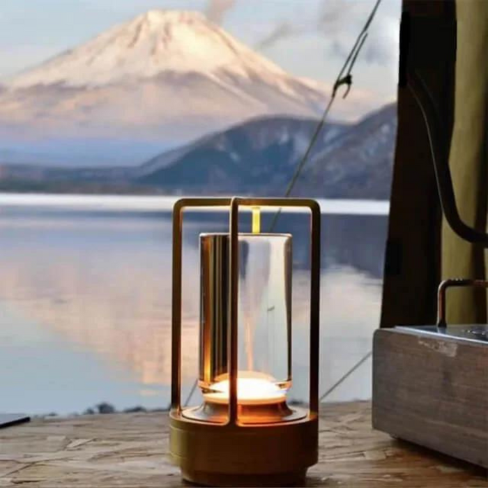 Simprolos Crystal Lantern Lamp