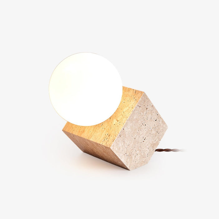 Cube Stone Table Lamp Vakkerlight