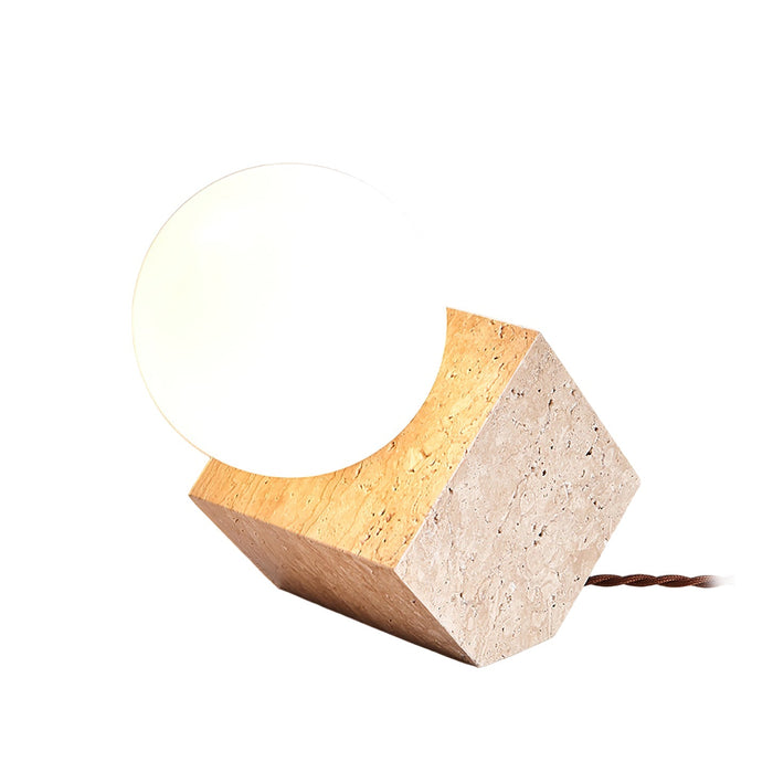 Cube Stone Table Lamp Vakkerlight