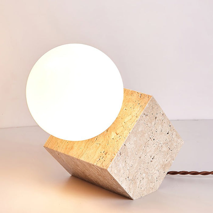 Cube Stone Table Lamp Vakkerlight