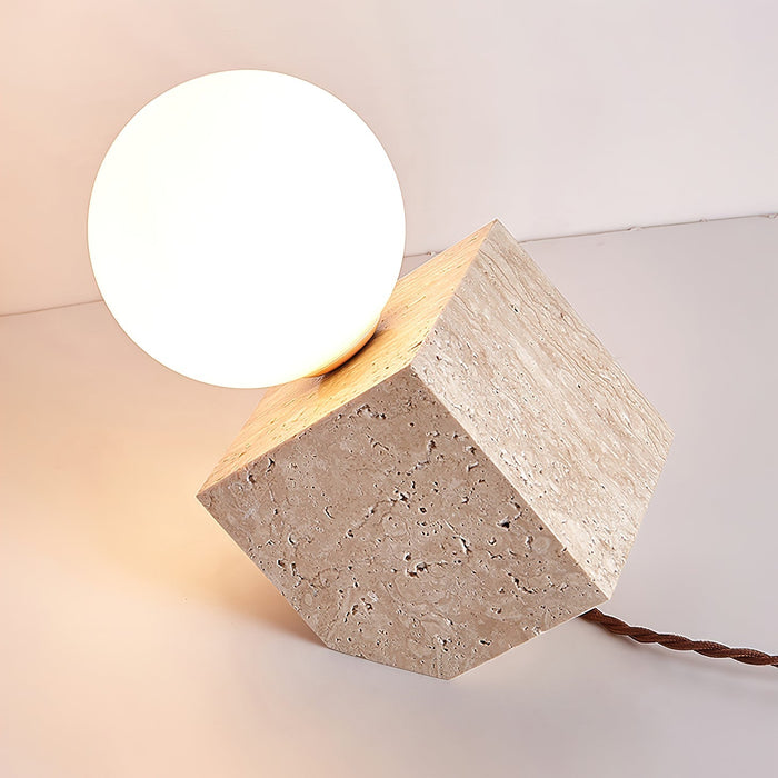 Cube Stone Table Lamp Vakkerlight