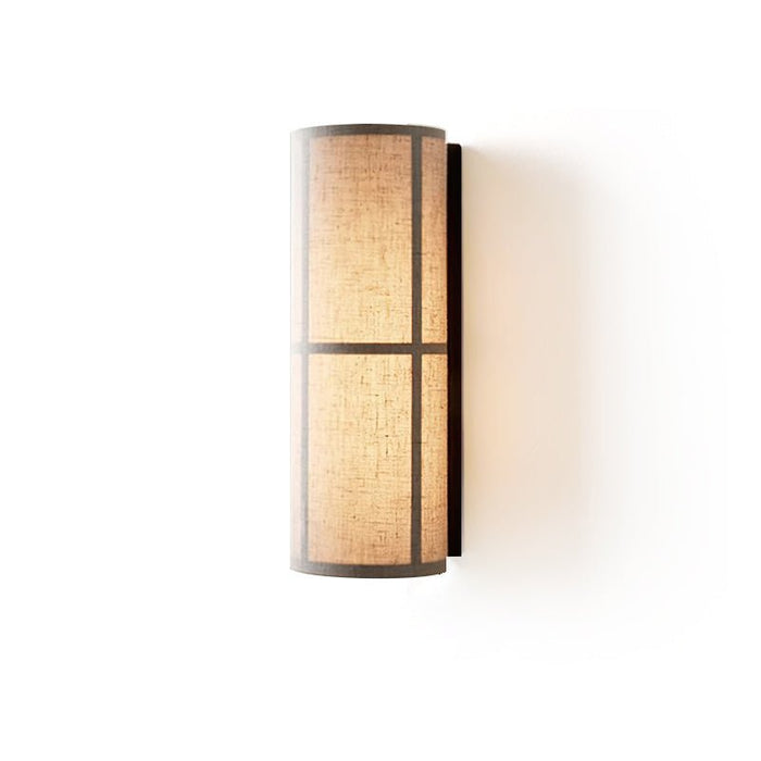 Cylinder Fabric Wall Lamp Vakkerlight