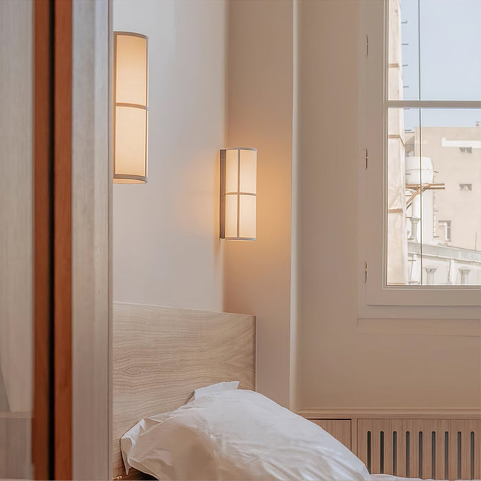 Cylinder Fabric Wall Lamp Vakkerlight