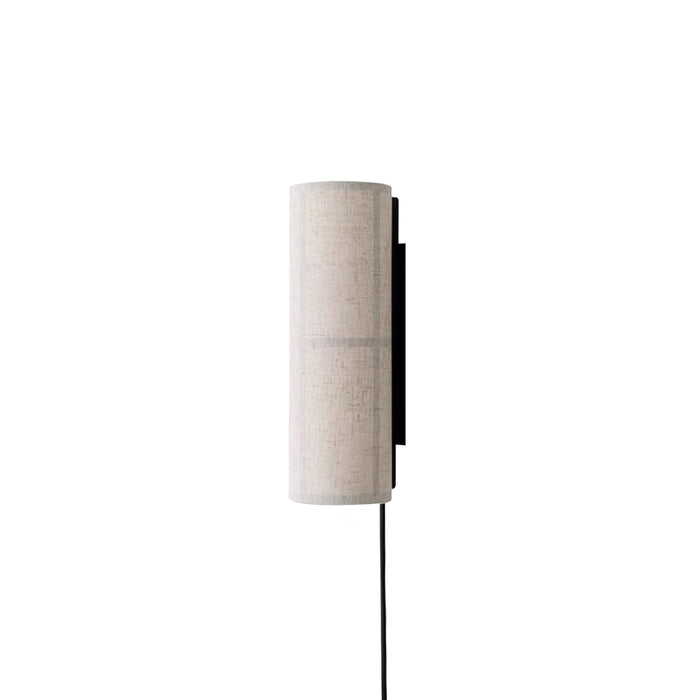 Cylinder Fabric Plug-in Wall Lamp Vakkerlight