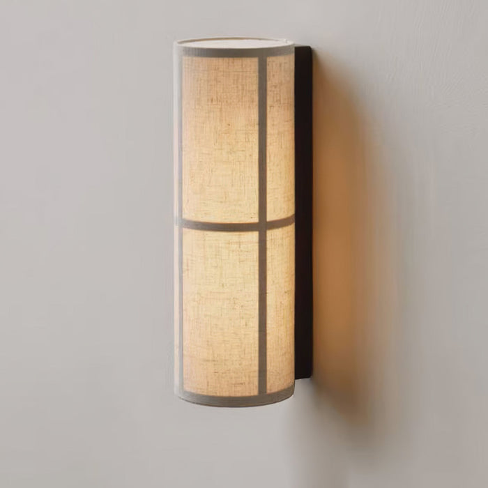 Cylinder Fabric Wall Lamp Vakkerlight