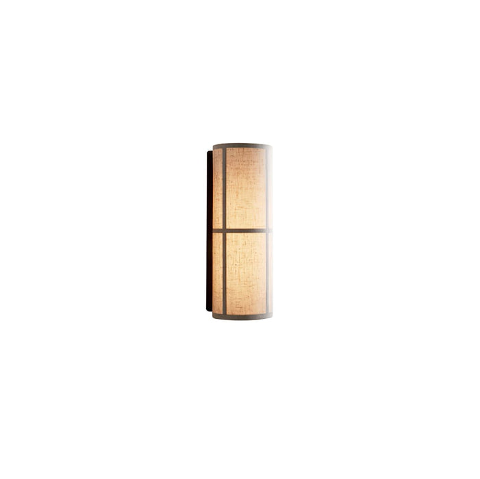 Cylinder Fabric Plug-in Wall Lamp Vakkerlight