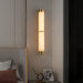 Cylindra Alabaster Brass Wall Light Vakkerlight