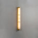 Cylindra Alabaster Brass Wall Light Vakkerlight