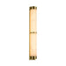 Cylindra Alabaster Brass Wall Light Vakkerlight