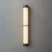 Cylindra Alabaster Brass Wall Light Vakkerlight