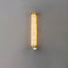 Cylindra Alabaster Brass Wall Light Vakkerlight