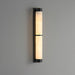Cylindra Alabaster Brass Wall Light Vakkerlight