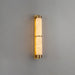 Cylindra Alabaster Brass Wall Light Vakkerlight