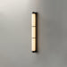 Cylindra Alabaster Brass Wall Light Vakkerlight