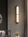 Cylindra Alabaster Brass Wall Light Vakkerlight