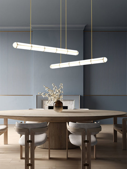 Cylindrical Endless Pendant Light Vakkerlight