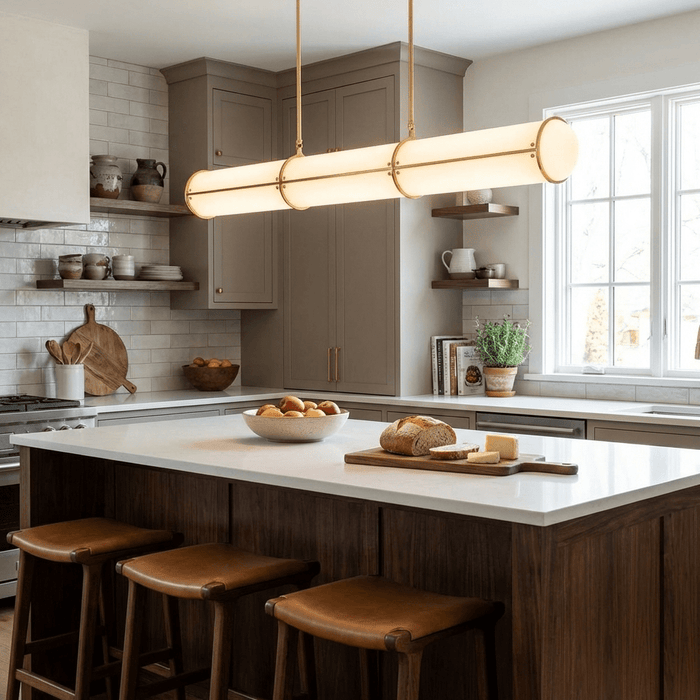 Cylindrical Endless Pendant Light Vakkerlight