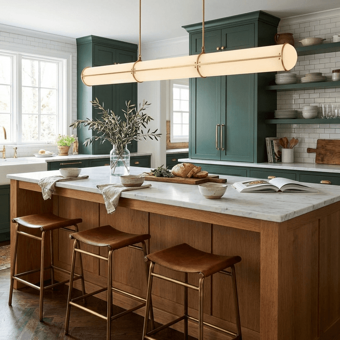 Cylindrical Endless Pendant Light Vakkerlight