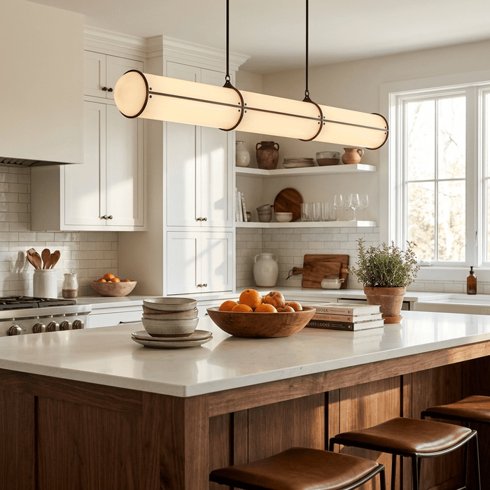 Cylindrical Endless Pendant Light Vakkerlight