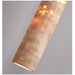 Cylindrical Travertine Pendant Light Vakkerlight