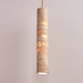 Cylindrical Travertine Pendant Light Vakkerlight